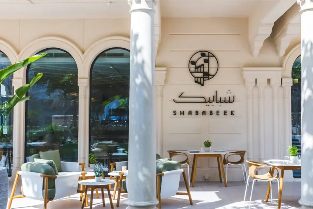 Shababeek Restaurant Fit-Out project showcasing premium hospitality interiors and professional project management by Exceptional PM.