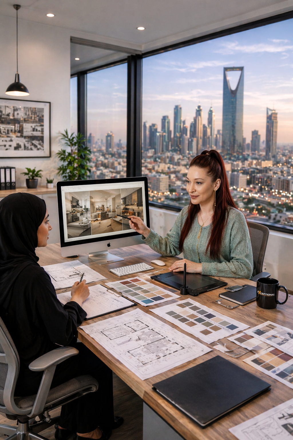 Exceptional is a leading interior design fit out and project management firm delivering seamless end to end project solutions across Saudi Arabia and the UAE