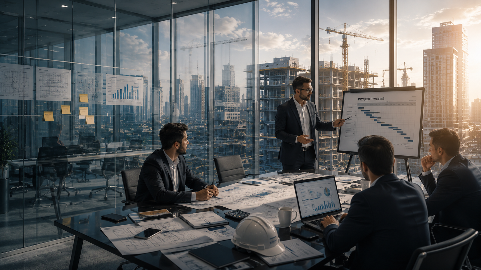 حلول احترافية لإدارة المشاريع التجارية السكنية