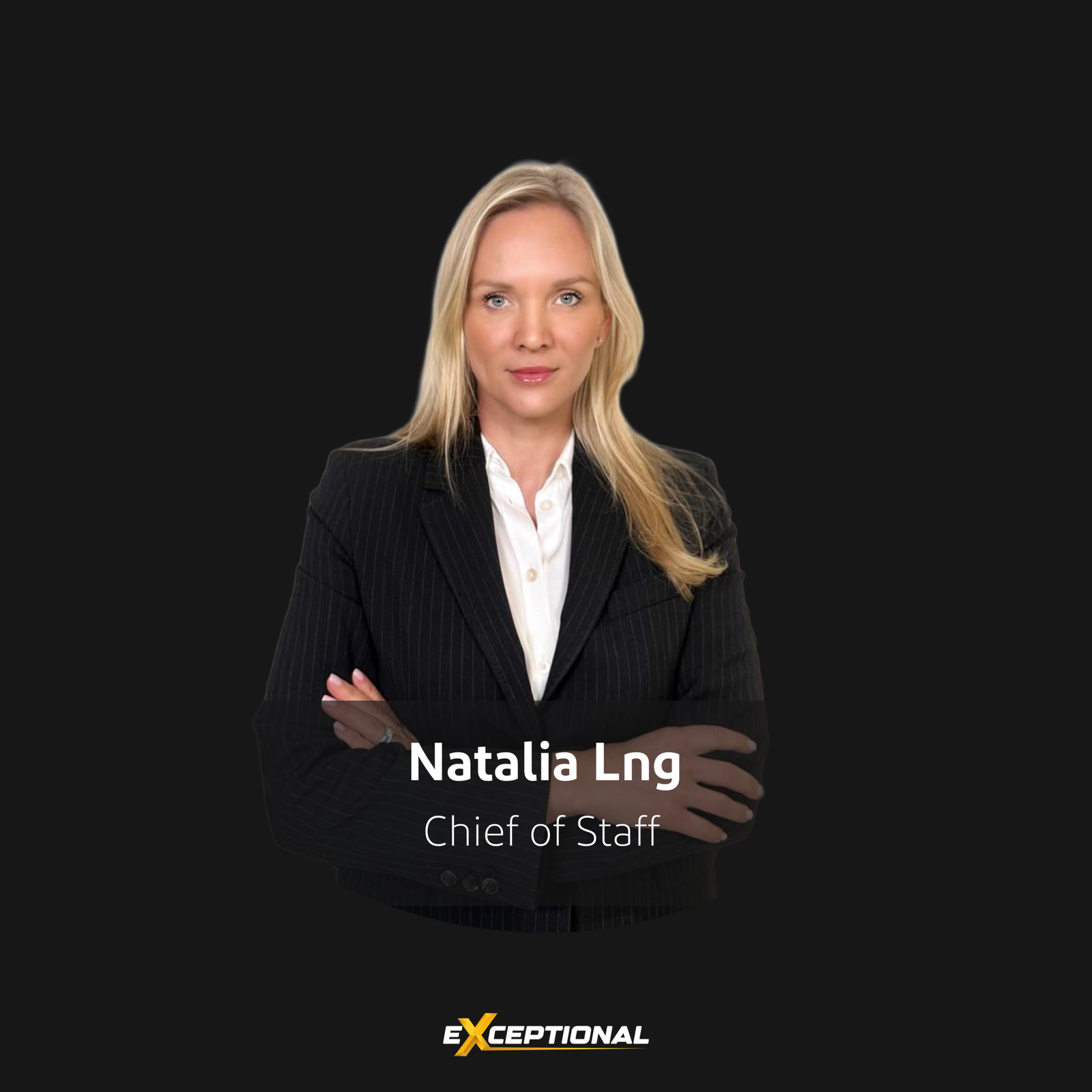 Natalia Ing, Chief of Staff at Exceptional PM, supporting executive leadership and strategic business operations.