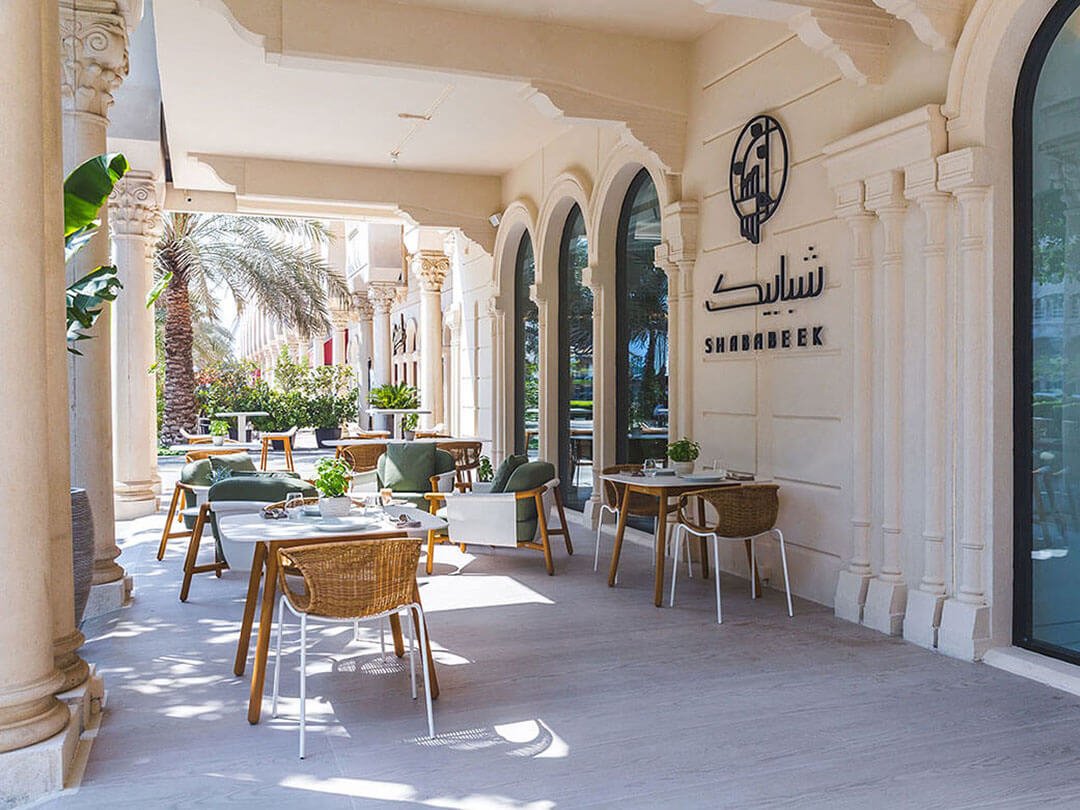 Shababeek Restaurant Fit-Out project showcasing premium hospitality interiors and professional project management by Exceptional PM.