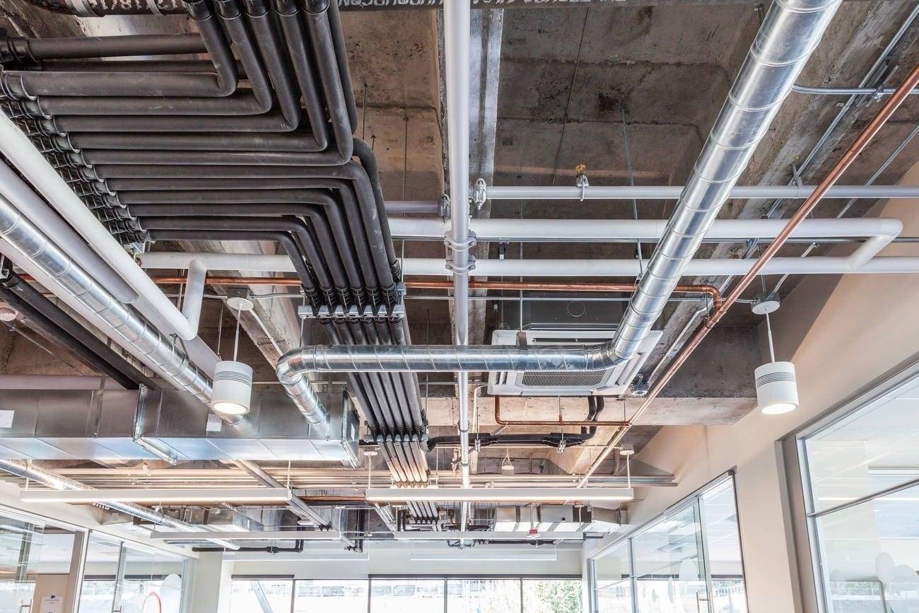 MEP coordination during a commercial fit-out project in Riyadh