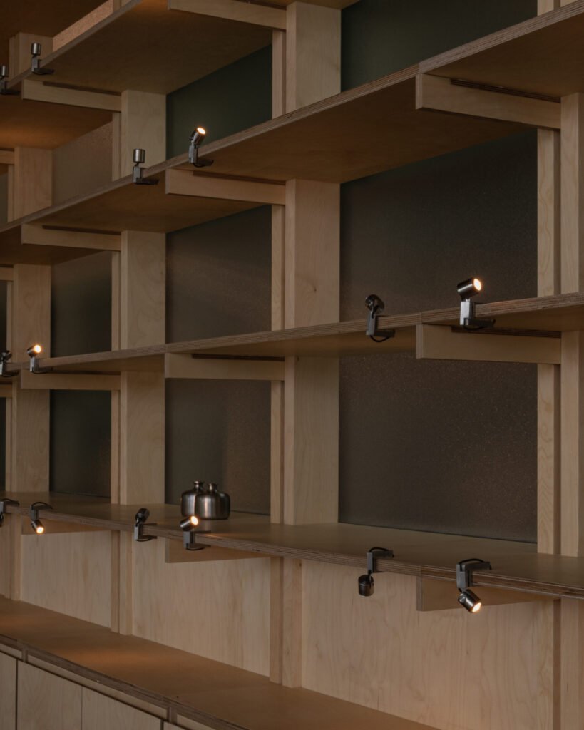 ETHR Clubhaus timber fit-out and interior details