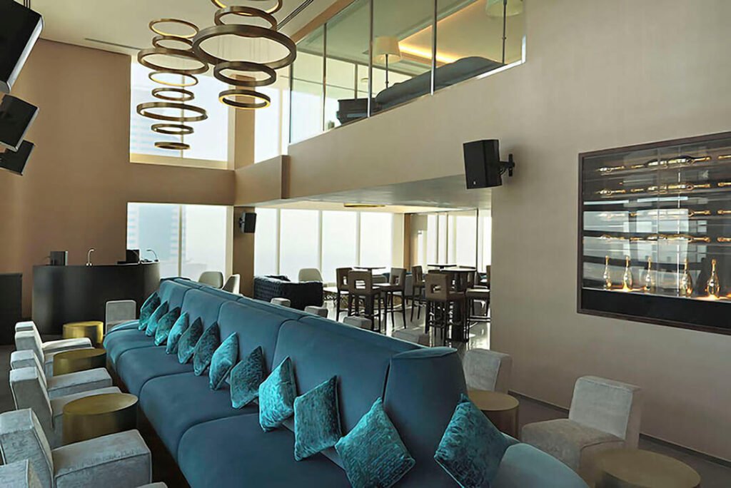 TRE by Roberto Rella 51st floor lounge interior